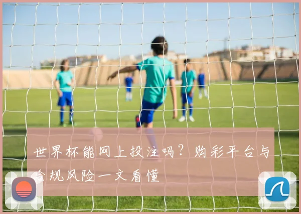 世界杯能网上投注吗？购彩平台与合规风险一文看懂